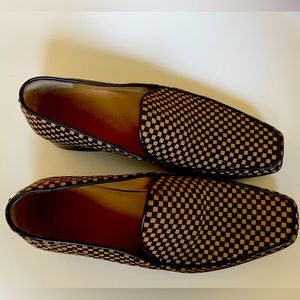 Louis Vuitton Men’s Mini Damier Loafer